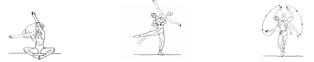 Illustrated dance technique