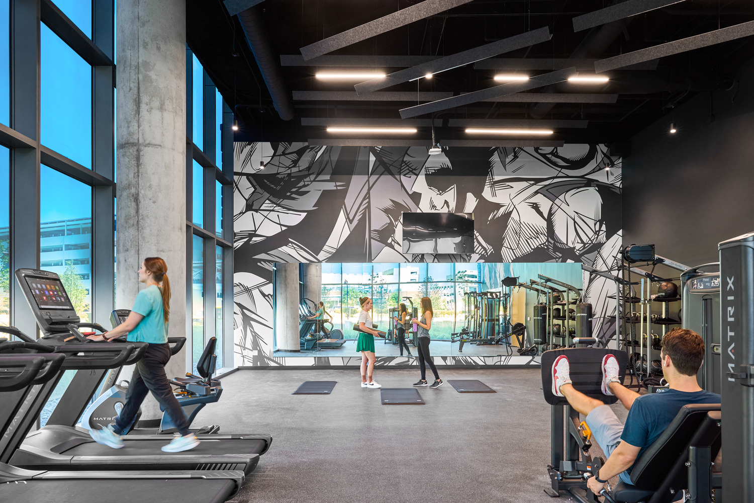 Wells Fargo fitness center