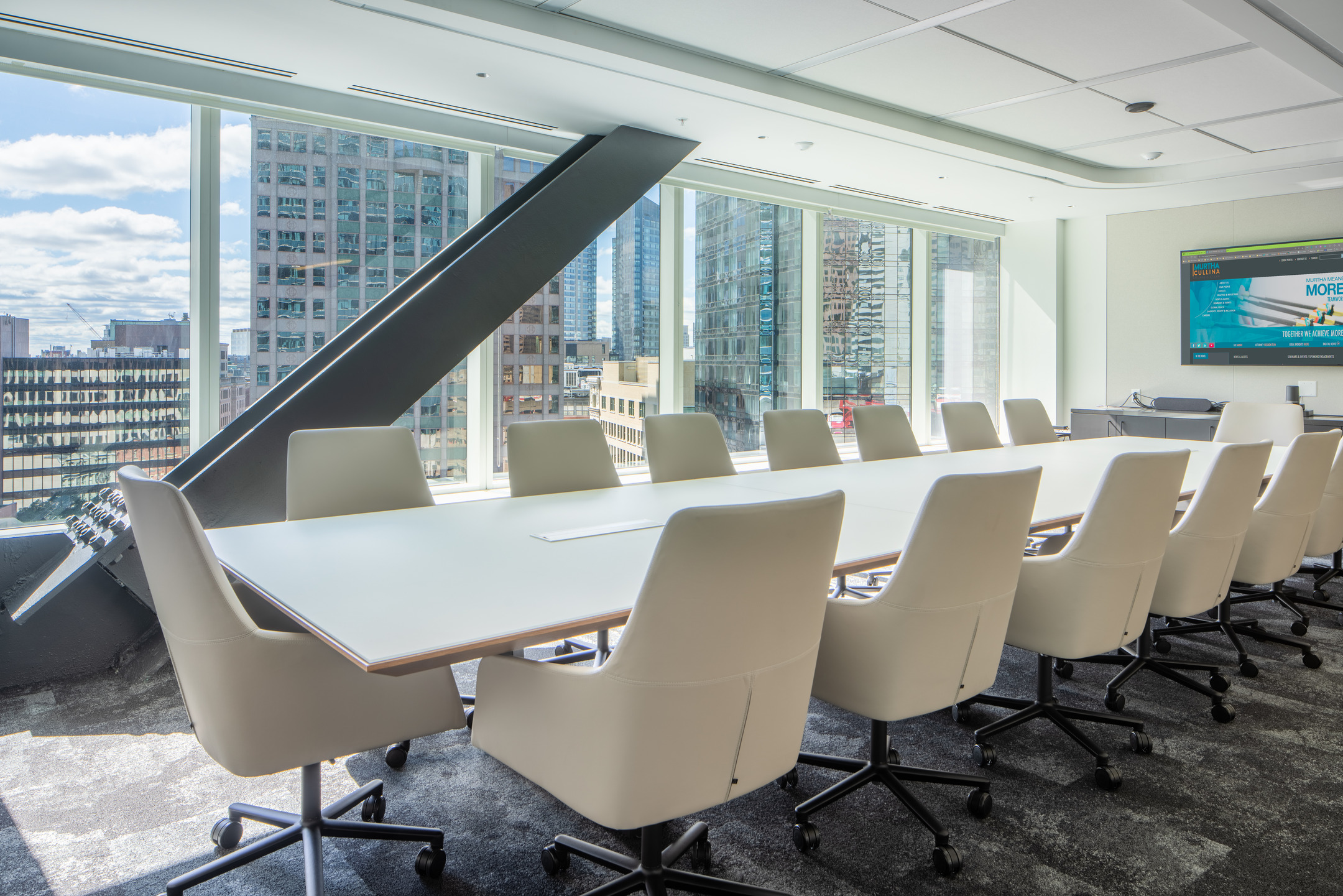 Corgan designed law office conference room