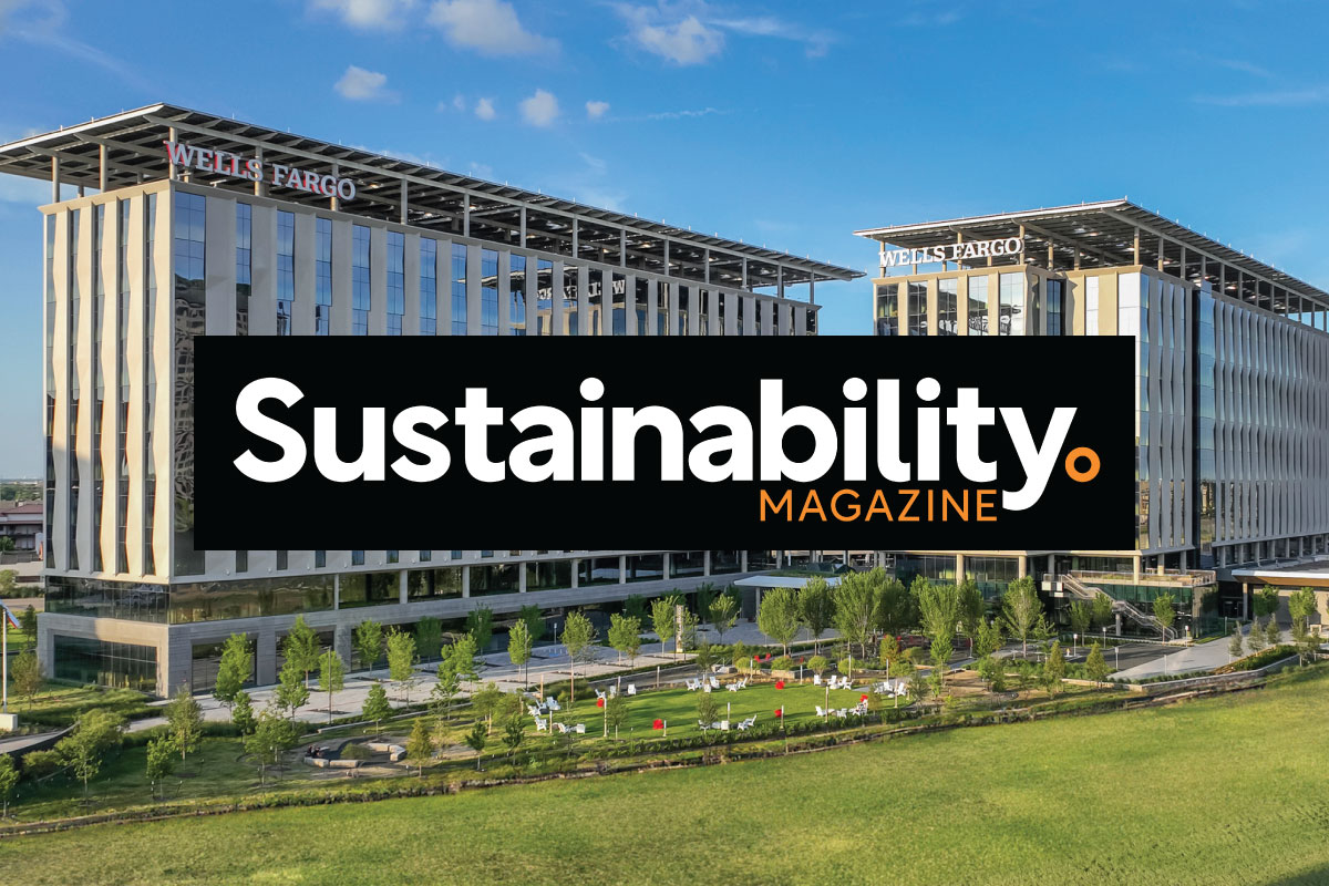 Wells Fargo sustainability article - Corgan designed project