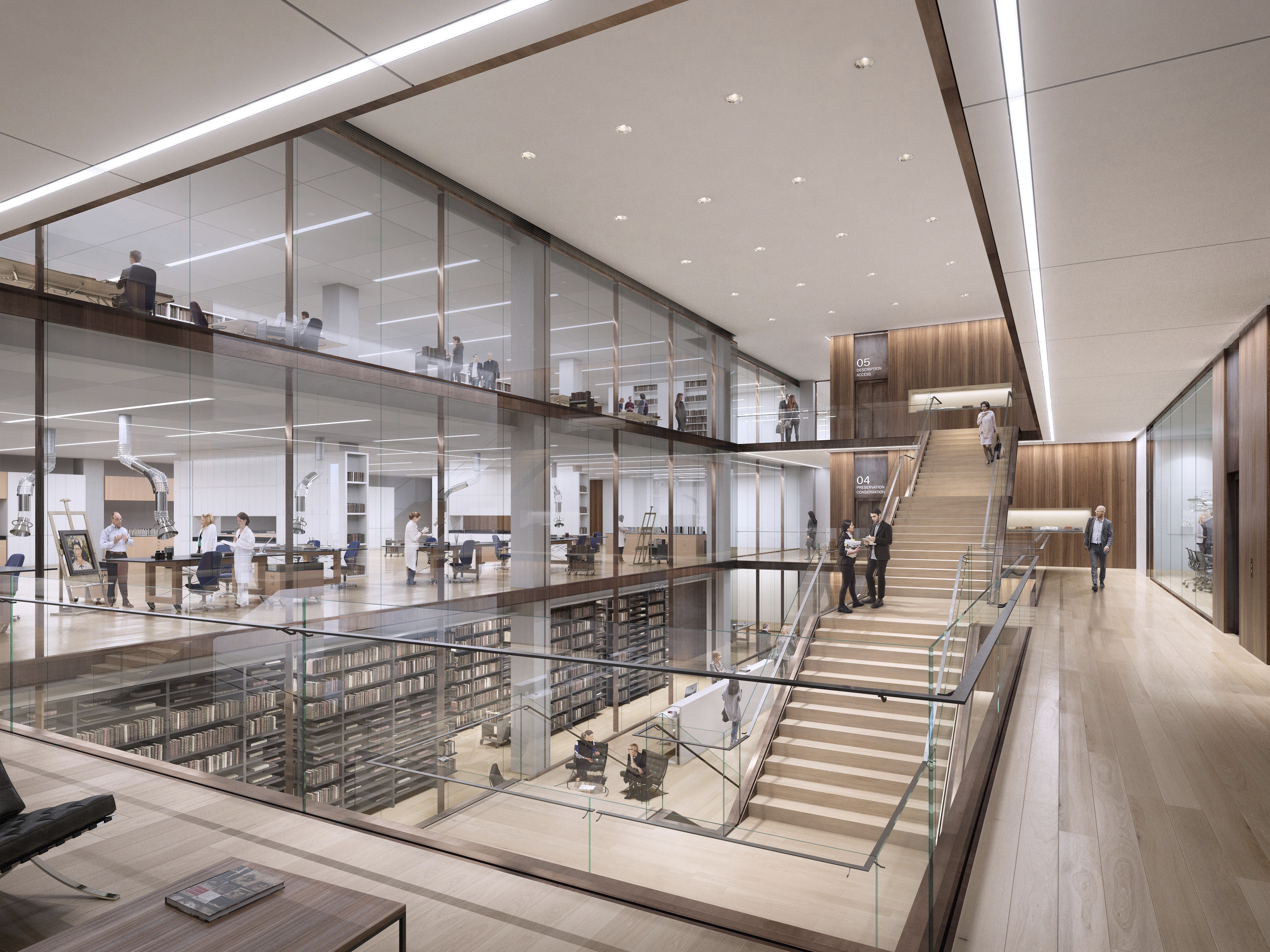 Harry Ransom Center interior