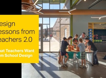 design Lessons From Teachers 2.0 - Header: What Teachers Want from the Classroom