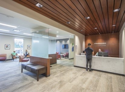 UT Southwestern Moncrief Cancer Institute Lobby Large