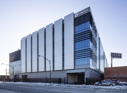 exterior of data center