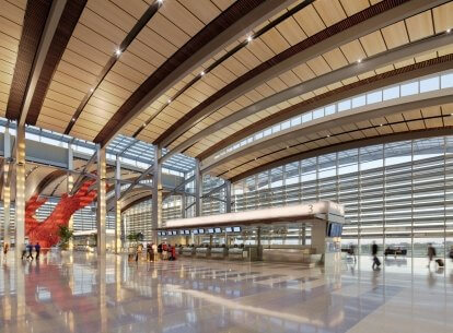 SMF Central Terminal B Interior