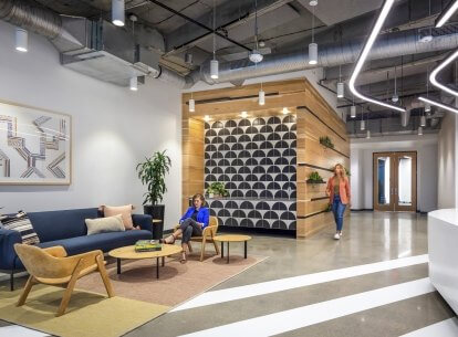 Confidential Technology Company Lobby
