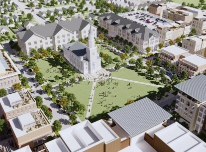 McKinney East Master Plan_Quad Aerial