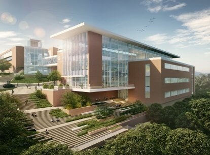 UNG STEM Exterior Aerial