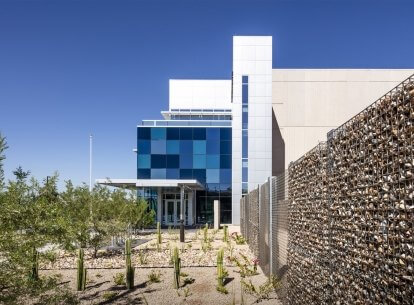 data center in Arizona designed by Corgan