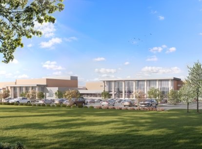 LD Bell High School Rendering