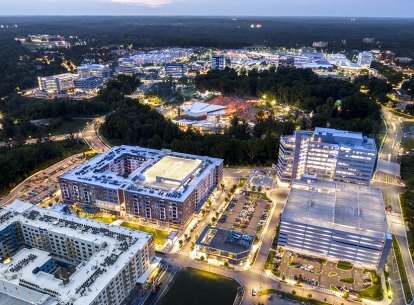 Columbia town center rendering