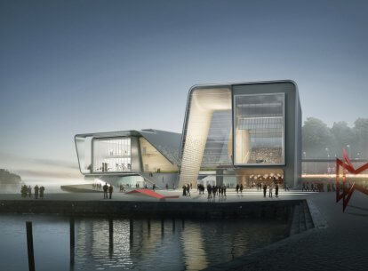 Guggenheim Helsinki concept rendering exterior