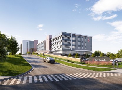 Saint Francis rendering