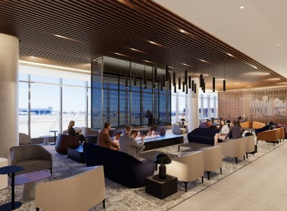 Admirals Club ORD rendering
