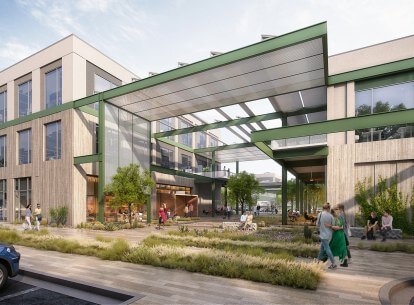 Copper Sky rendering