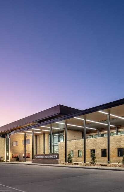 Panther Creek HS Façade