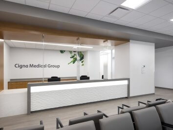 Cigna Medical Group SkySong Health Center TI Front Desk Small