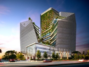 Jakarta Gunas Hospital Exterior Front View
