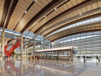 SMF Central Terminal B Interior