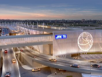 Image of JFK T6 from above