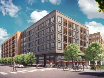 The Juniper Commerce Street rendering