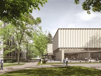 Princeton University Art Museum outdoor view