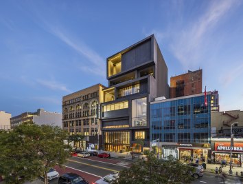 Studio Museum Harlem aerial view