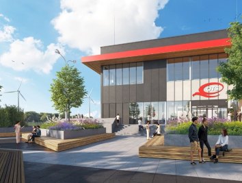 QTS Cambois exterior rendering