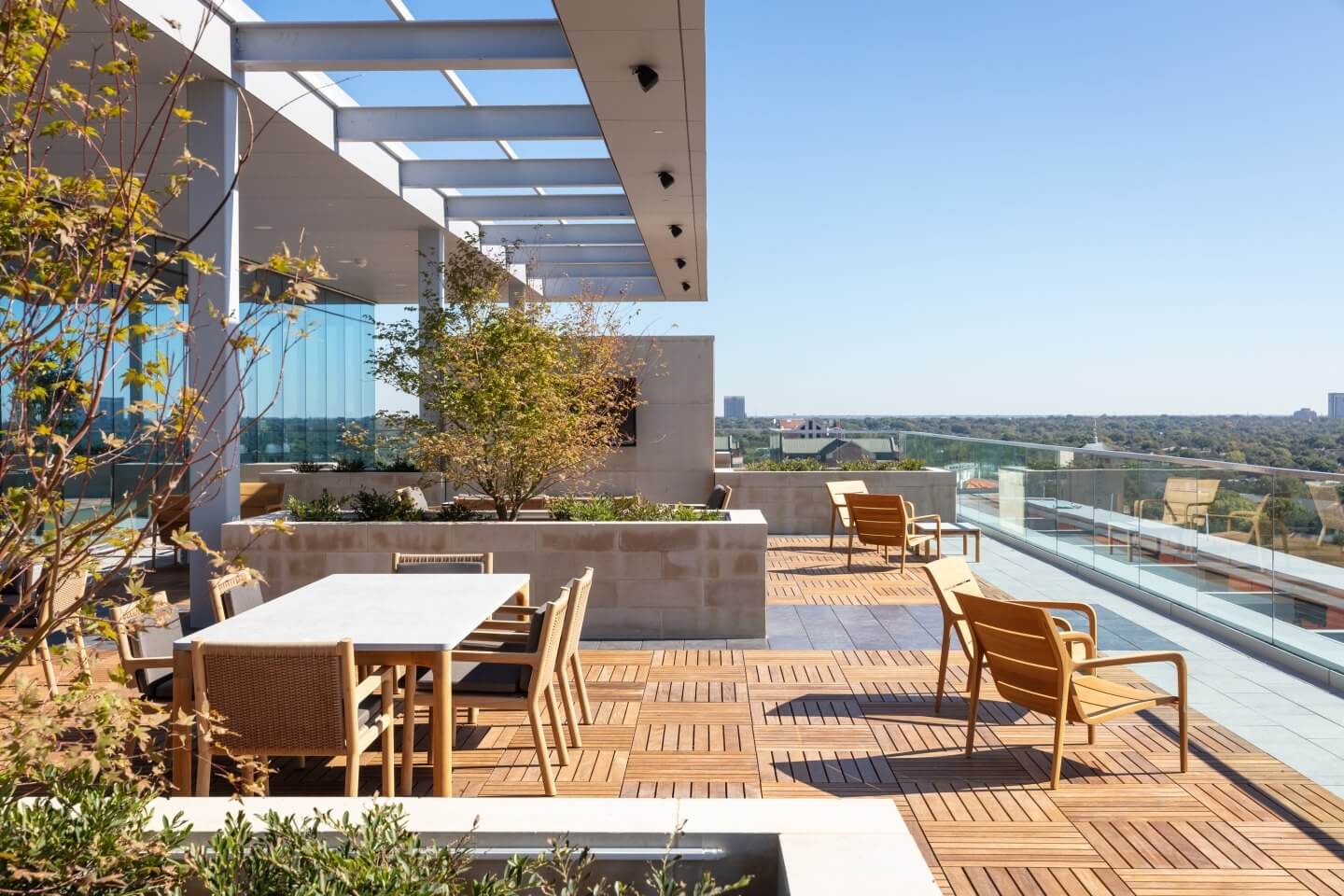 Image result for 8111 Douglas: Lobby and Penthouse Lounge Design | Corgan