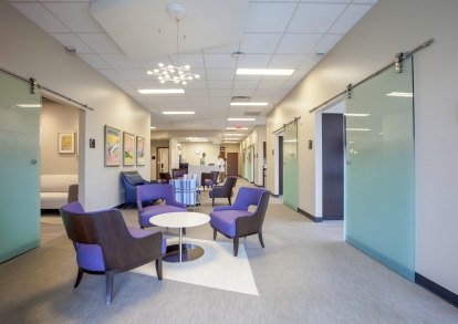 UT Southwestern Moncrief Cancer Institute Waiting Area Large