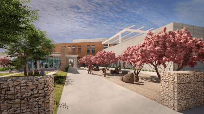 Donor Network West Garden Render