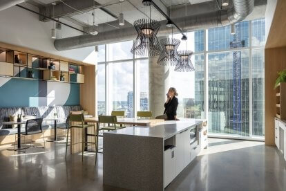 Confidential Technology Company Break Room
