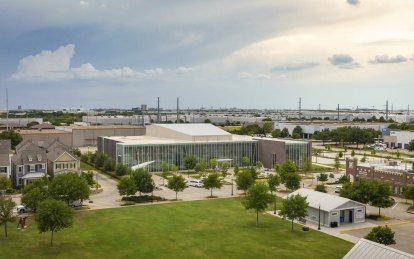 Coppell Arts Aerial