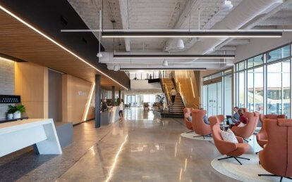 Vari Coppell Lobby Staircase