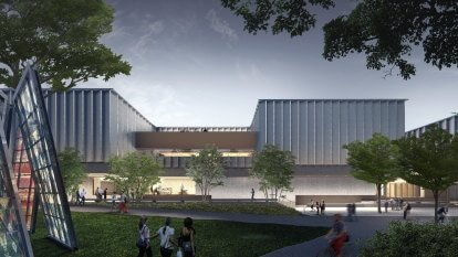 Princeton University art museum rendering