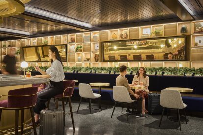 premium lounge at SAN