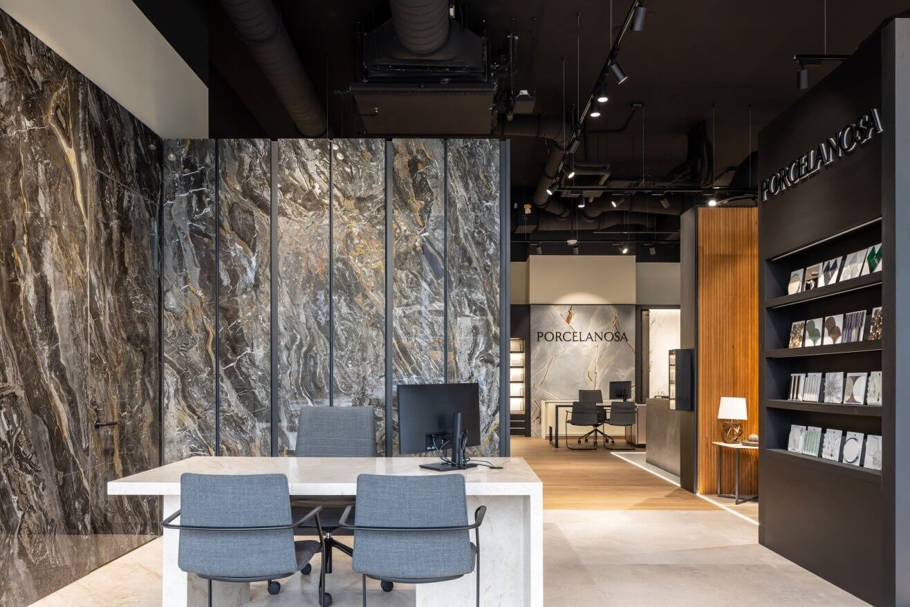 Porcelanosa: Austin Showroom at RiverSouth | Corgan