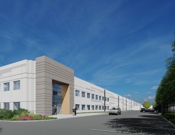 exterior view of data center