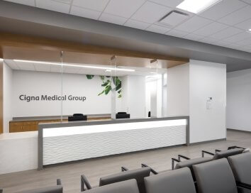 Cigna Medical Group SkySong Health Center TI Front Desk Small