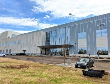 exterior view of data center