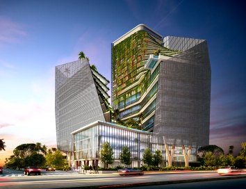 Jakarta Gunas Hospital Exterior Front View