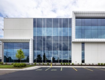 exterior view of data center