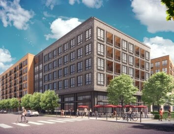 The Juniper Commerce Street rendering