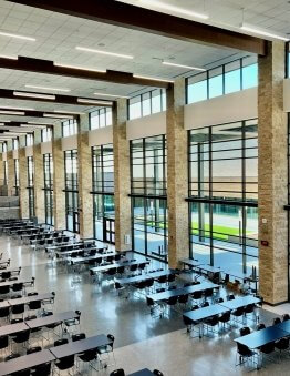 Panther Creek HS_cafeteria