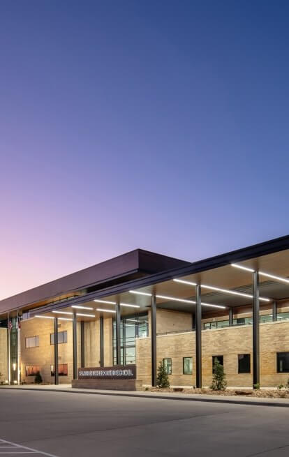 Panther Creek HS Façade