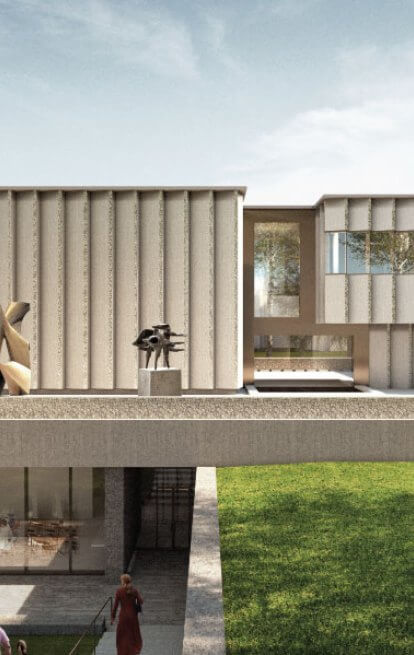 Princeton University art museum rendering