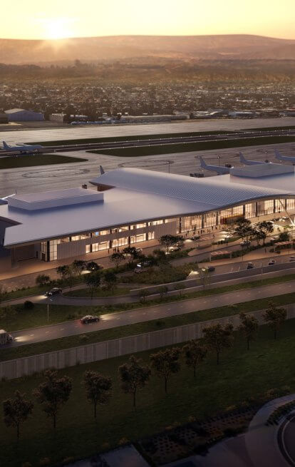 Burbank Airport rendering