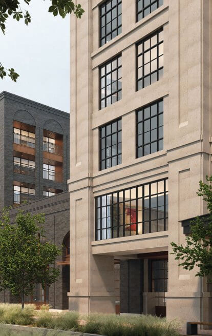 Westside street view rendering