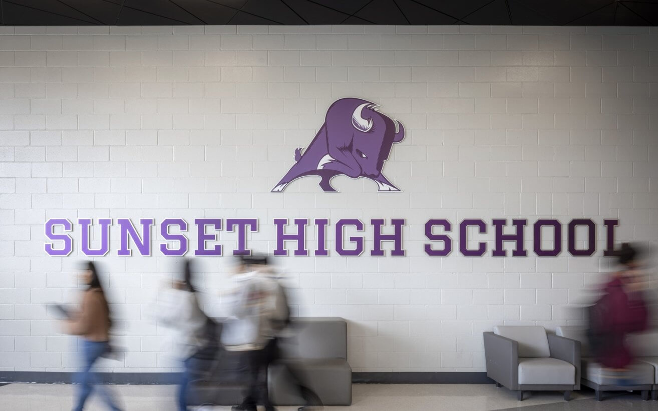 Sunset High School Renovations, Dallas ISD | Corgan
