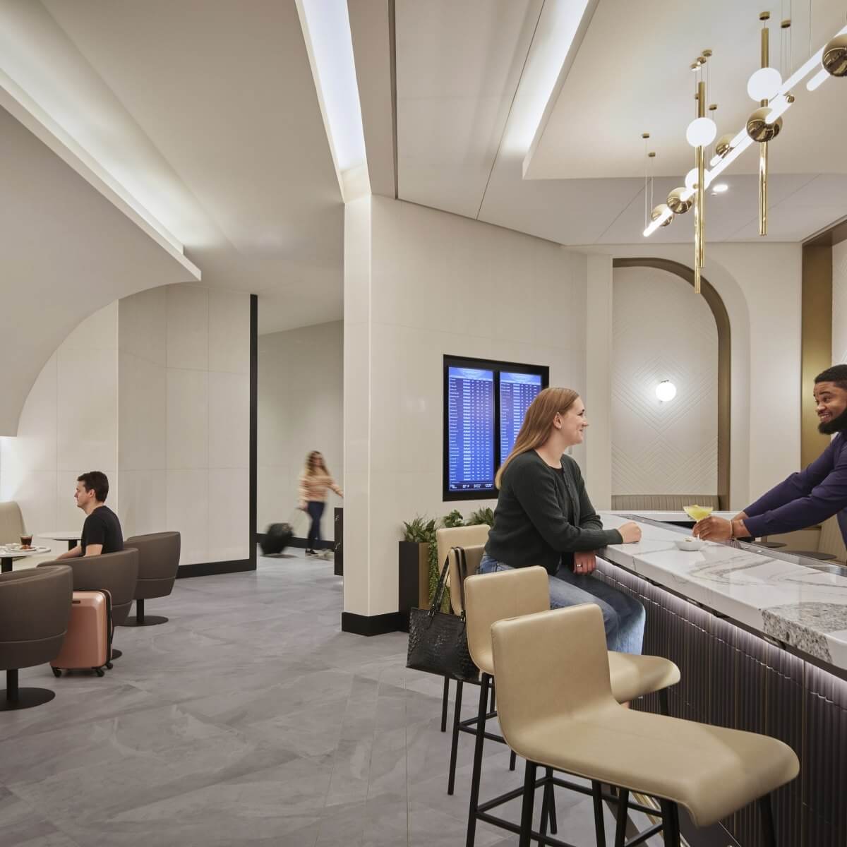The Club MDW at Chicago Midway International Airport | Corgan